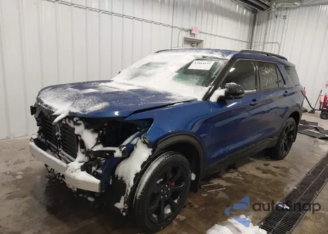 2022 Ford Explorer St z USA, uszkodzony, nr VIN 1FM5K8GC6NGC04505